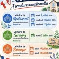 Mairies : fermetures exceptionnelles